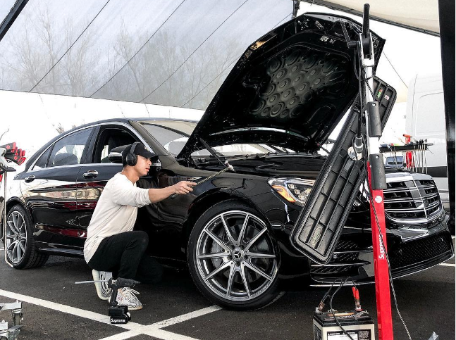 Car after repair